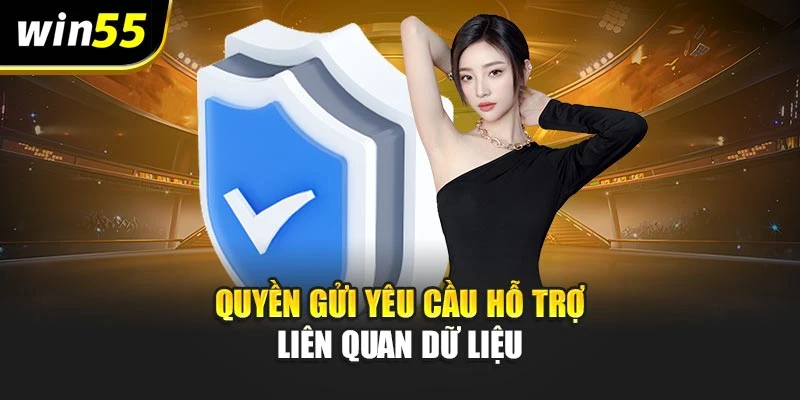 Quyền gửi yêu cầu hỗ trợ liên quan dữ liệu