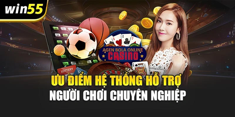 Ưu điểm hệ thống hỗ trợ người chơi chuyên nghiệp